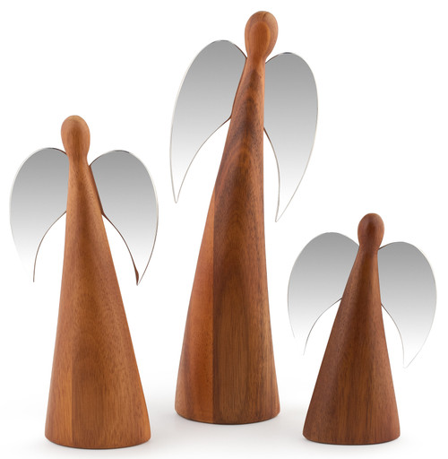 Nambe Guardian Angels Set of 3 Figurals