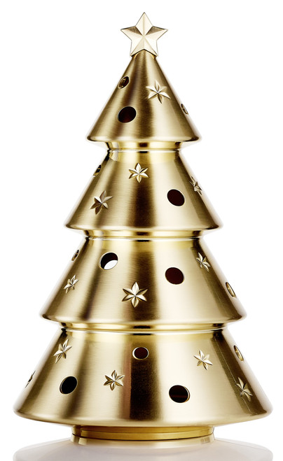 Waterford Golden Standing Christmas Tree Figurine - Large