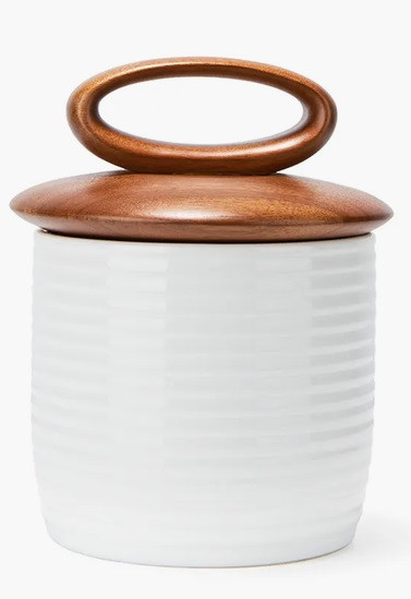 Nambe Tom Papa Breaking Bread Canister - Small