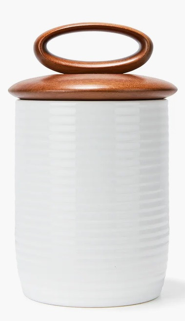 Nambe Tom Papa Breaking Bread Canister - Medium