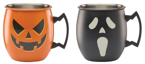 Cambridge Halloween Moscow Mule Mugs, Set of 2