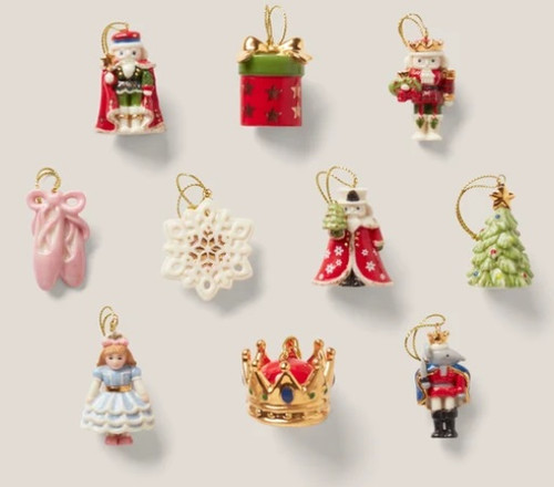 Lenox The Nutcracker Suite Mini 10pc Ornament Set