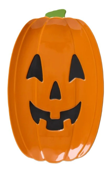 Lenox Vintage Halloween Pumpkin Hors d'Oeuvres Tray