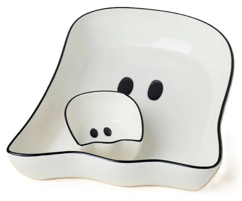 Lenox Halloween Ghost Chip & Dip Bowls