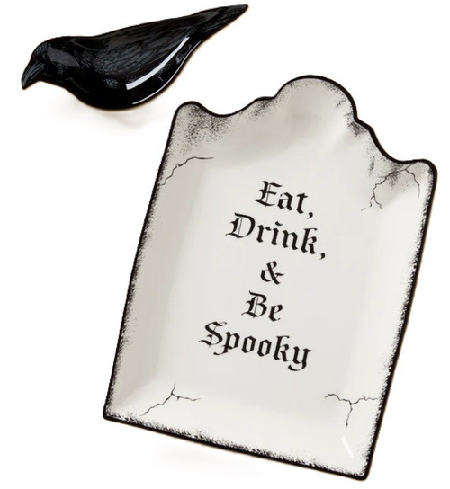 Lenox Vintage Halloween Chip & Dip Bowls
