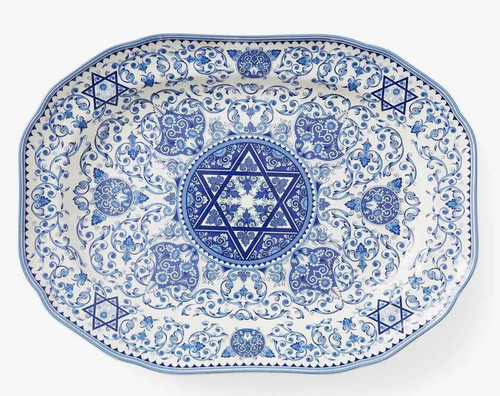 Spode Judaica Oval Platter