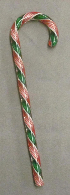 Tazza Candy Cane Ornament - Green and Mini Red