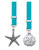 Danforth Starfish and Sand Dollar Bookmark