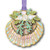Beacon Seashell Collage Ornament