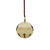 Wallace Sleigh Bell Ornament 2025 - Gold Plate