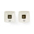 Spode Judaica Sabbath Candlestick Pair