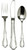 Oneida Chateau 3pc Child Flatware Set