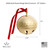 Wallace Sleigh Bell Ornament 2026 - Gold Plate