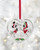 Lenox Silver Disney Mickey & Minnie Our First Christmas Ornament 2026