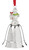 Lenox Silver Musical Bell Ornament 2026