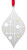 Nambe Bubbles Ornament