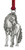 Seagull Holiday Spirit Horse with Wreath Ornament