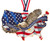 Beacon America250 Eagle of Freedom Over America Ornament 2026