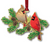 Beacon Cardinal Companions Ornament