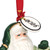 Fitz & Floyd Winter Frost Santa Claus Ornament 2026