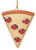 Kate Spade Be Jolly Pizza Slice Ornament