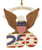 Lenox America 250th Anniversary Eagle Ornament 2026