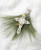 Lenox Snow Fantasies Cross Ornament 2026