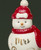 Lenox Mr & Mrs Snowman Ornament Set of 2