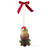 Spode Christmas Tree Owl with Santa Hat Ornament
