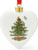 Spode Christmas Tree Puffed Heart Ornament