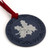 Wedgwood Mercury Blue Holly Ornament