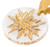 Lalique Edeweiss Gold Ornament 2026