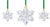 Swarovski Annual Set of 3 Ornaments 2026