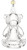 Waterford My First Teddy Bear Ornament 2026