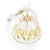 Waterford Lismore Gilded Bell Ornament