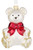 Waterford Blown Glass Teddy Bear Ornament 2026