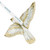 Waterford Blown Glass Dove Ornament