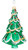 Waterford Blown Glass Christmas Tree Ornament