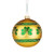 Waterford Blown Glass Shamrock Emerald Bauble Ornament