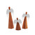 Nambe Guardian Angels Set of 3 Figurals