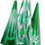 Waterford Green Standing Christmas Tree Figurine, Assorted Set of 3