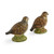 Spode Woodland Quail Figural Salt & Pepper Set