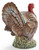 Spode Woodland Turkey Figural Gravy Boat and Ladle