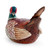 Spode Woodland Pheasant Figural Gravy Boat and Ladle