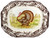 Spode Woodland Turkey Octagonal Platter, 19"