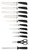 Hampton Forge Constract 13-Piece Cutlery Block Set