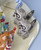 Lenox Rudolph and Bumble Lit Figurine