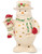 Lenox Happy Holly Days Snowman & Stocking Lit Figurine