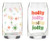 Cambridge Holly Jolly Can Cooler Glasses, Set Of 2