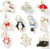 Lenox Christmas Memories Mini 10pc Ornament Set